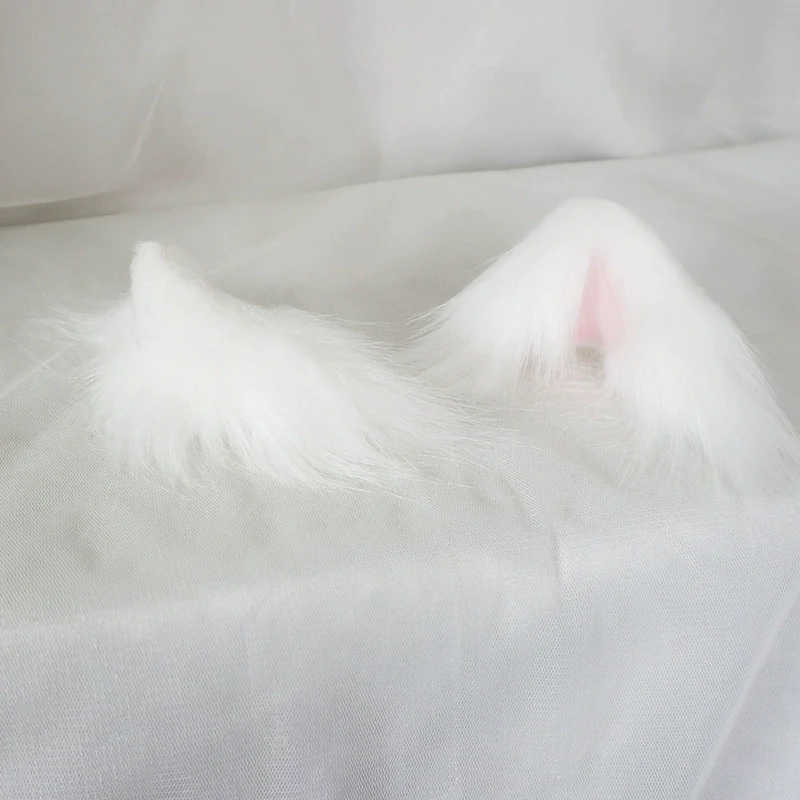 Sweet Lolita Headdress Cat Ear Hair Clips - Image 2