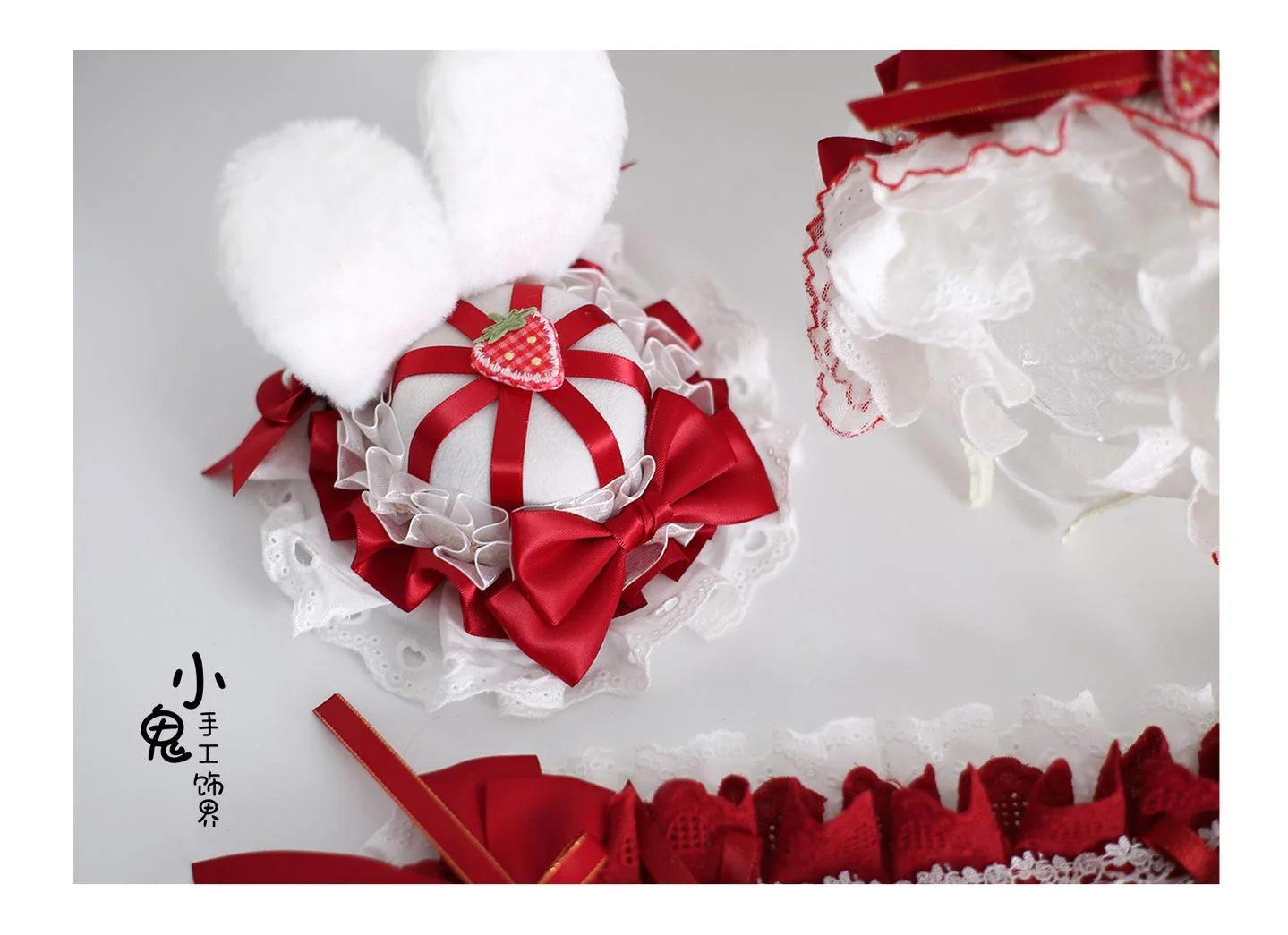 Xiaogui - Sweet Lolita Headdress, Shapeable Bunny Ear - Image 11