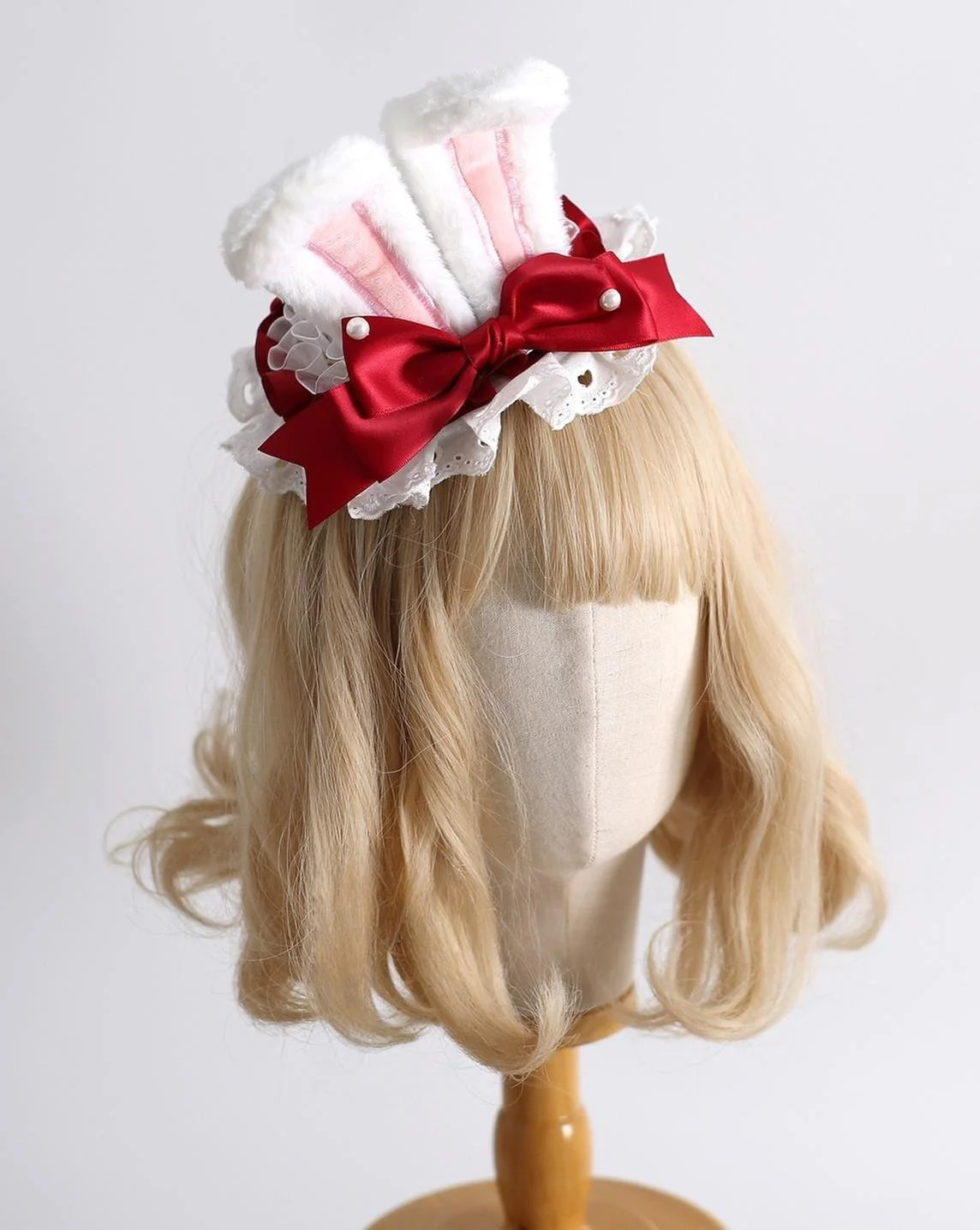 Xiaogui - Sweet Lolita Headdress, Shapeable Bunny Ear - Image 2