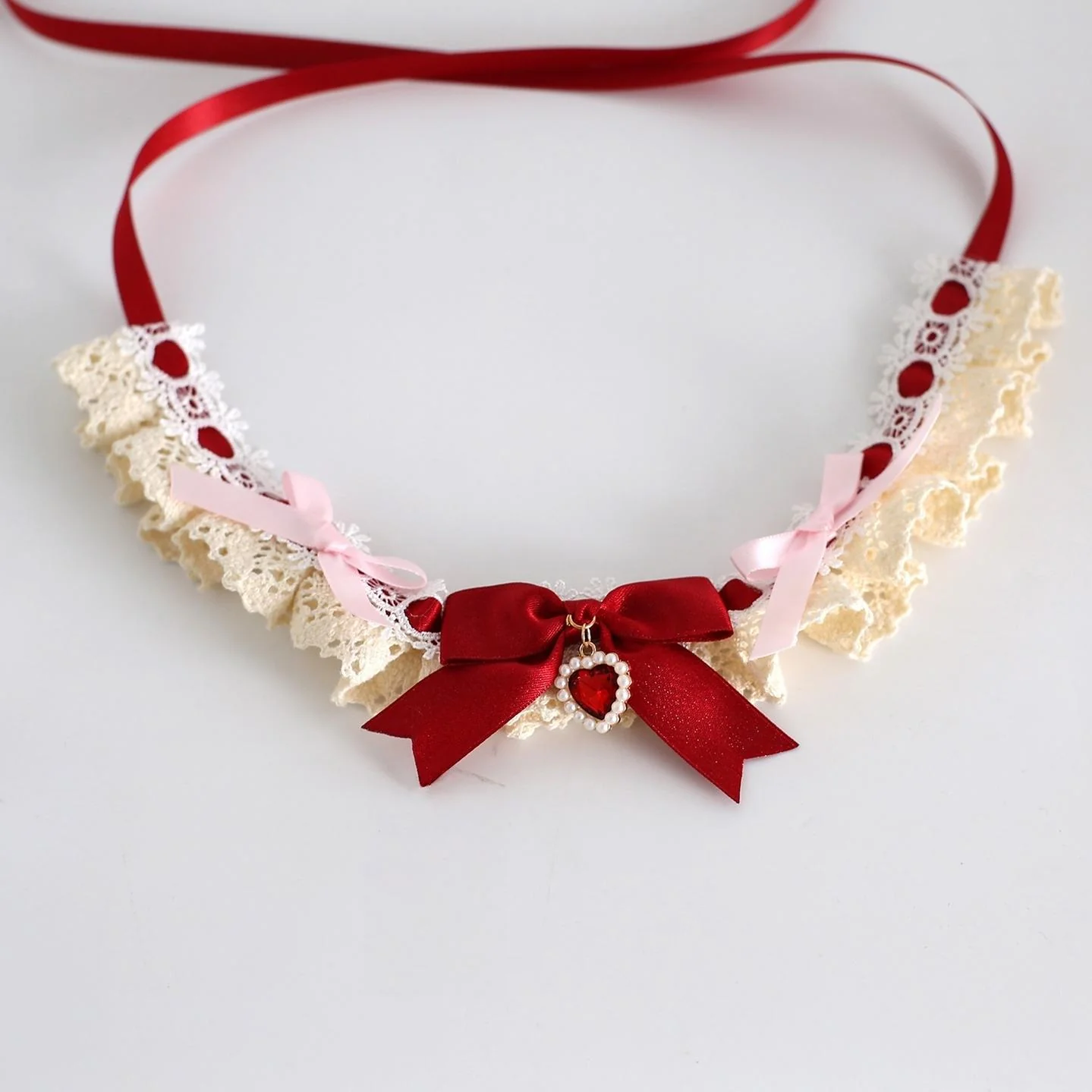 Xiaogui - Sweet Lolita Headdress, Triangle Cake Clip - Image 5