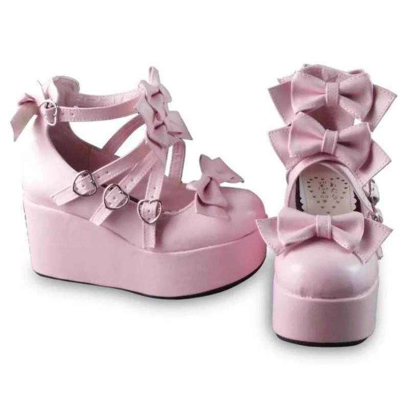 Antaina - Sweet Lolita Heel Shoes Plus Size Shoes - Image 11