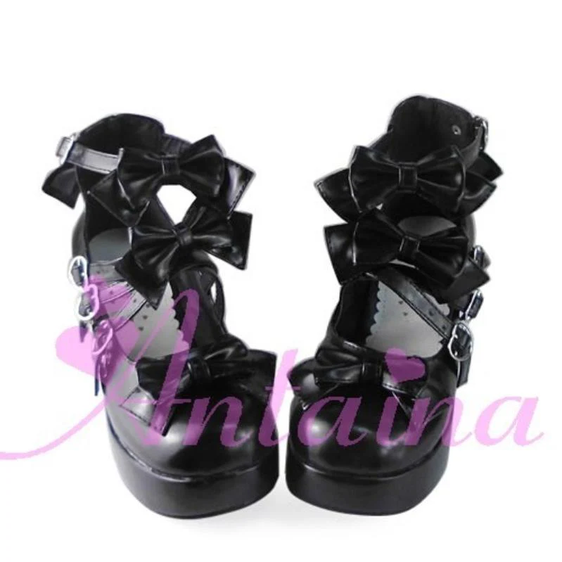 Antaina - Sweet Lolita Heel Shoes Plus Size Shoes - Image 15