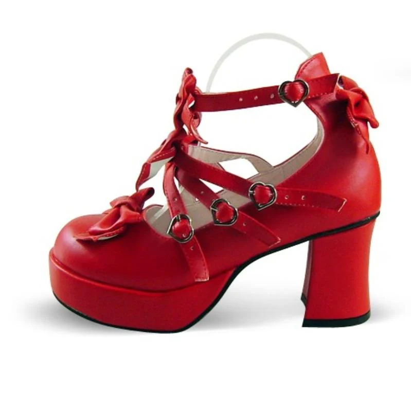 Antaina - Sweet Lolita Heel Shoes Plus Size Shoes - Image 18