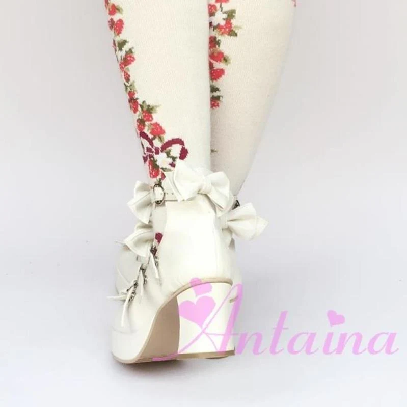 Antaina - Sweet Lolita Heel Shoes Plus Size Shoes - Image 25