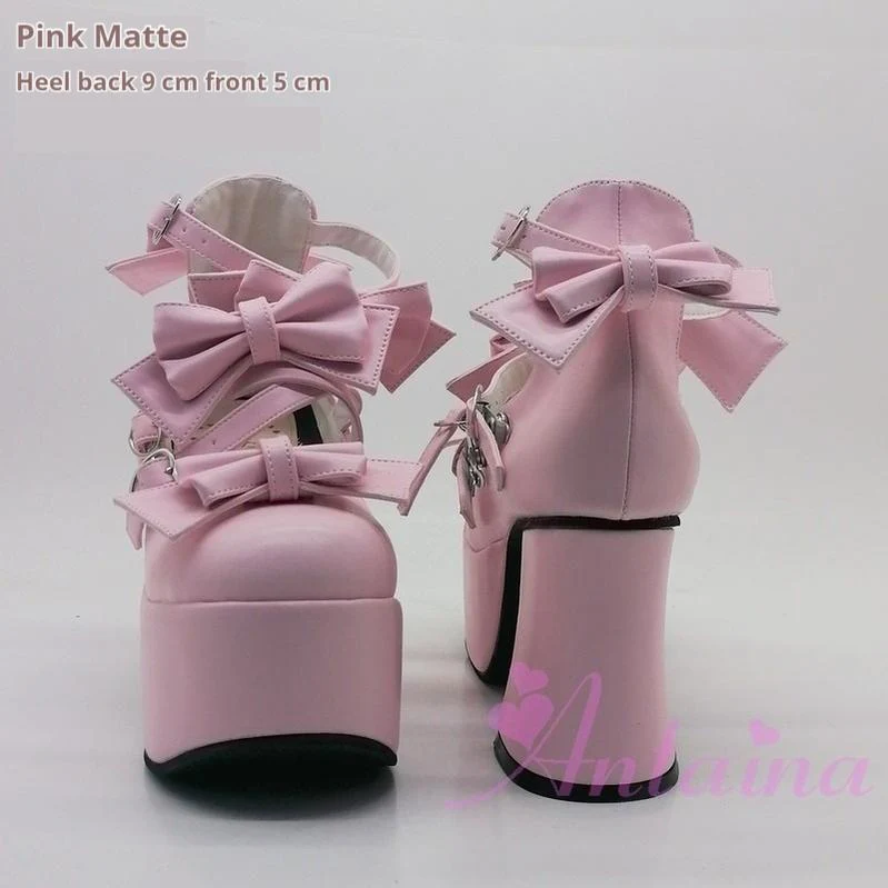 Antaina - Sweet Lolita Heel Shoes Plus Size Shoes - Image 5