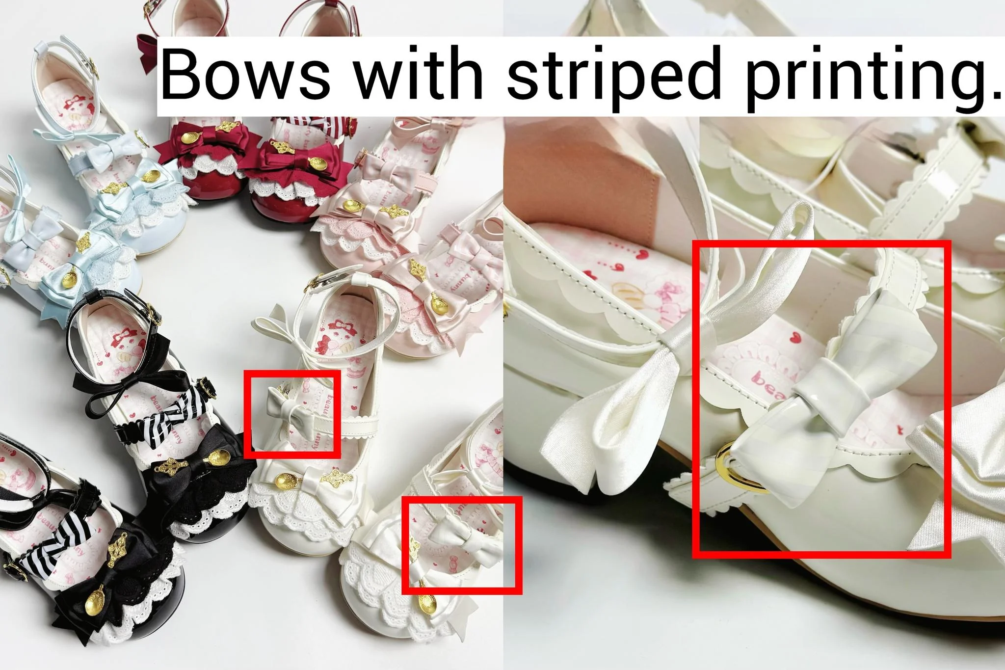 Beauty Bunny - Mousse Roll - Sweet Lolita Heel Shoes, Round Toe - Image 53