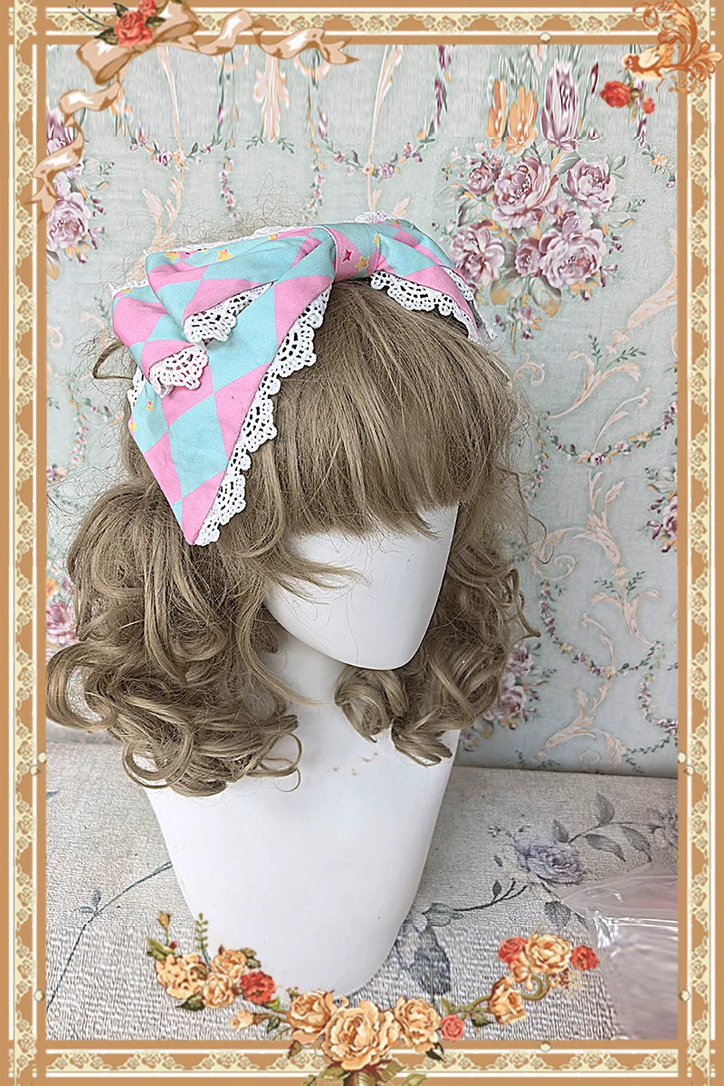 Cream Meow - Sweet Lolita JSK, Cat Print - Image 12