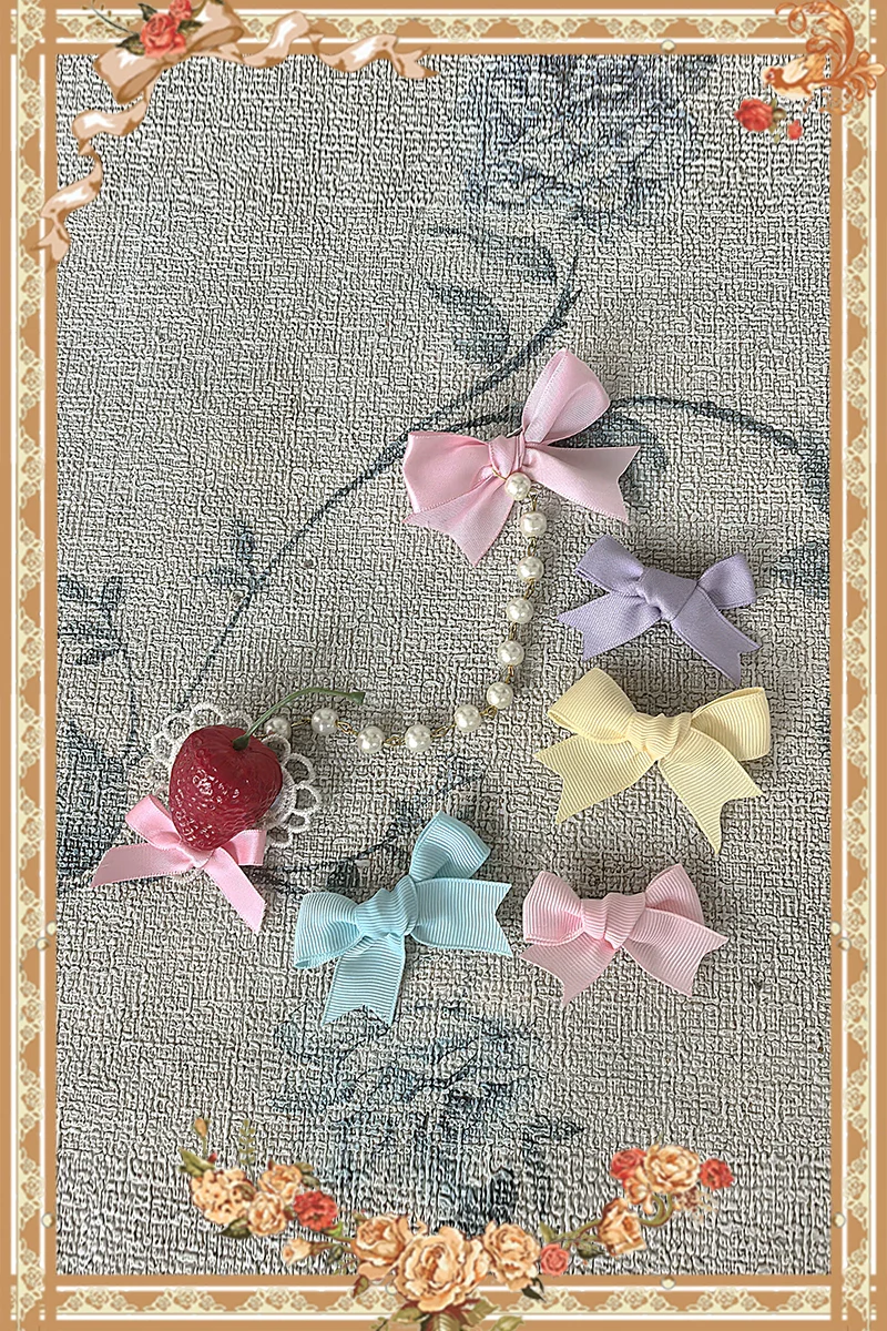 Cream Meow - Sweet Lolita JSK, Cat Print - Image 14