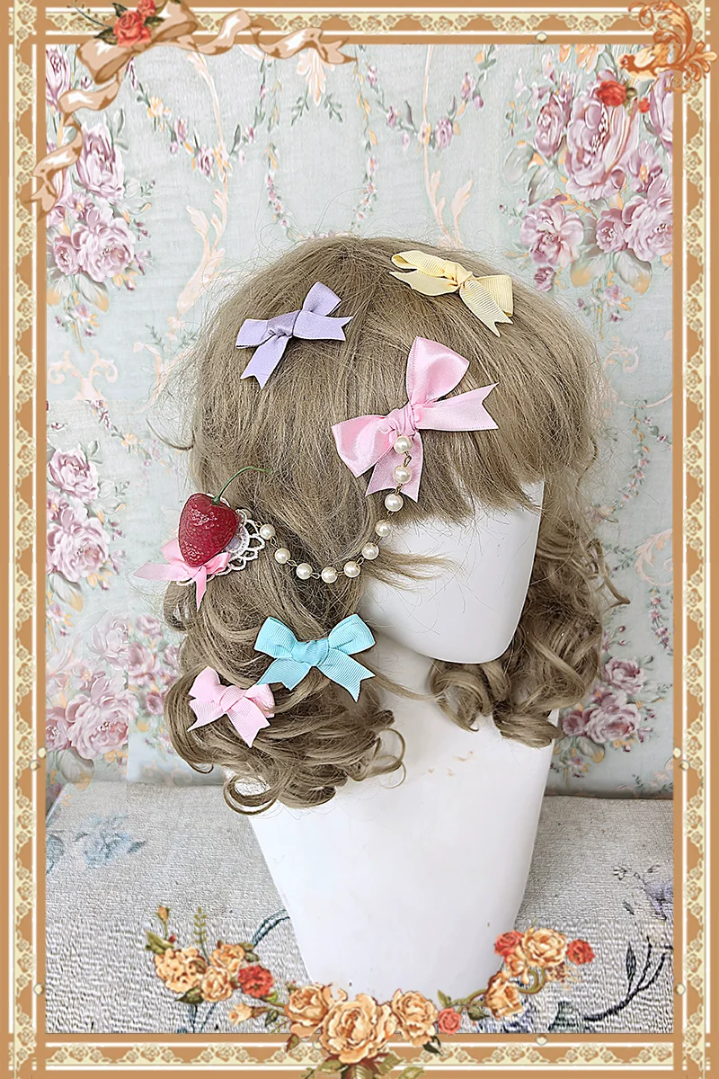 Cream Meow - Sweet Lolita JSK, Cat Print - Image 18