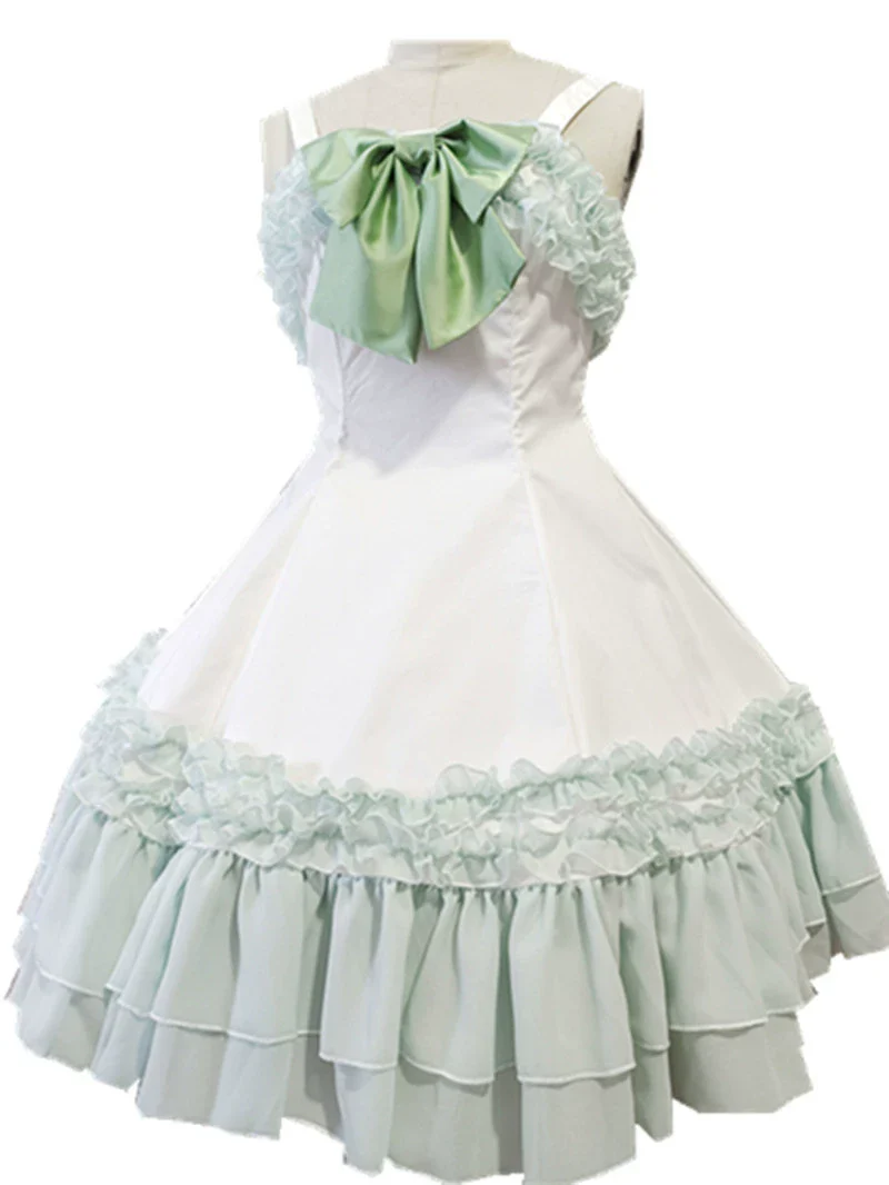 Sweet Lolita JSK Dress, Back Shirring, Side Zipper - Image 3