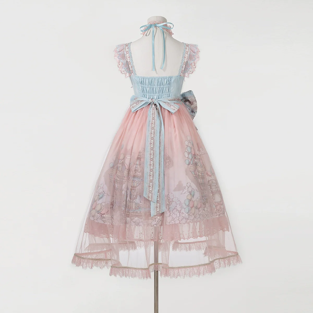 Designer Gift - CloudPlay - Sweet Lolita JSK Dress, Carousel Print - Image 10