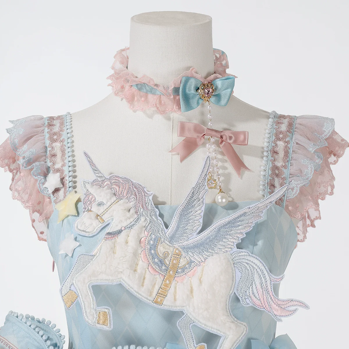 Designer Gift - CloudPlay - Sweet Lolita JSK Dress, Carousel Print - Image 13