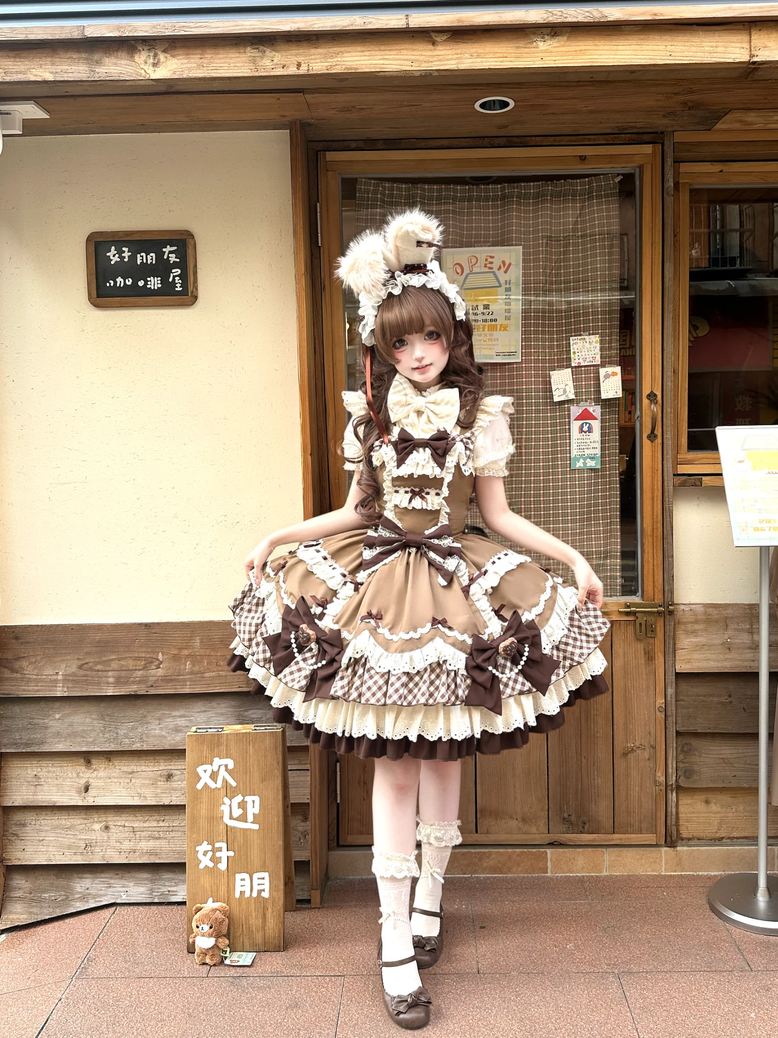 Berry Sweetheart - Sweet Lolita JSK Dress, Four Tiered Hem - Image 3