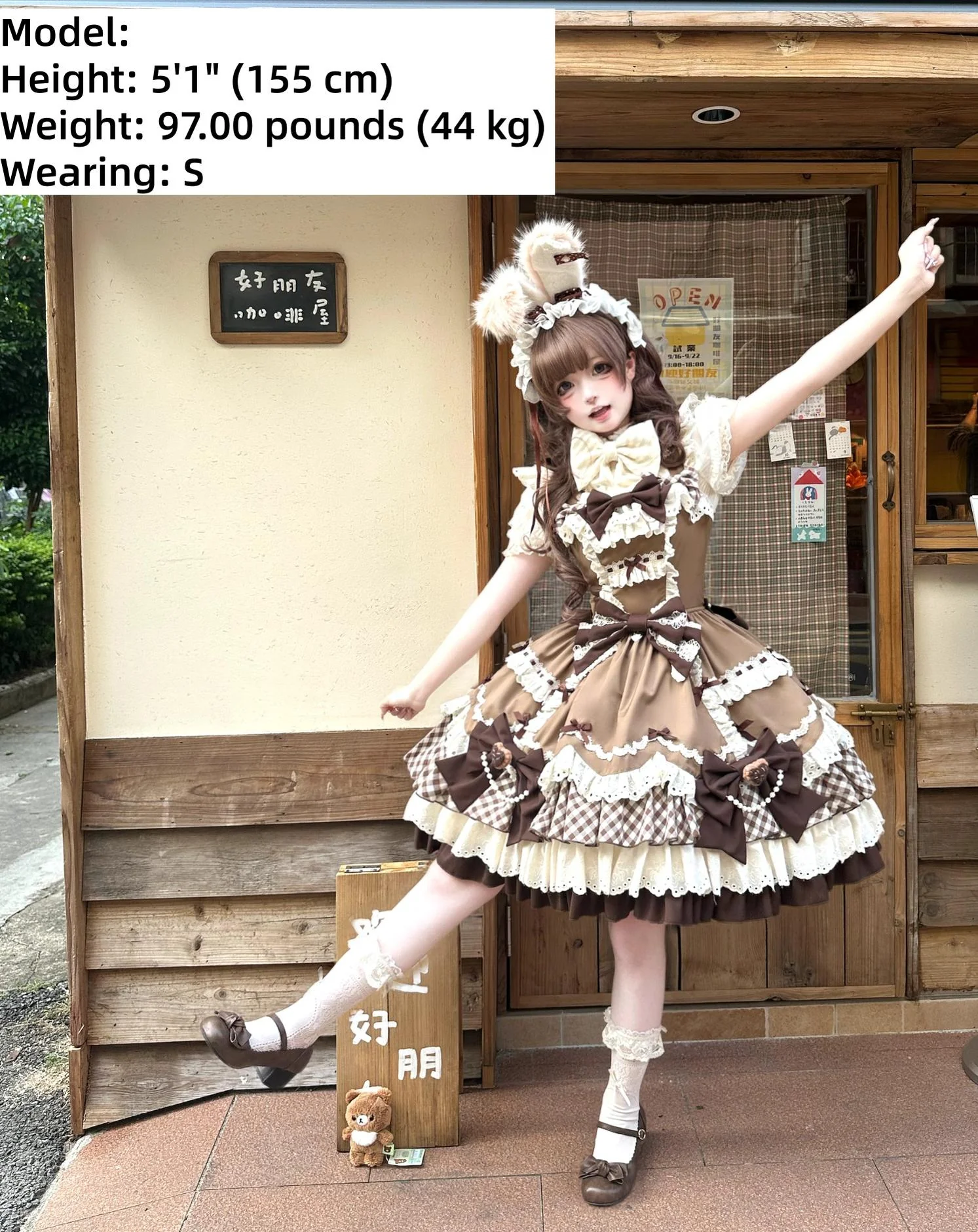 Berry Sweetheart - Sweet Lolita JSK Dress, Four Tiered Hem - Image 8