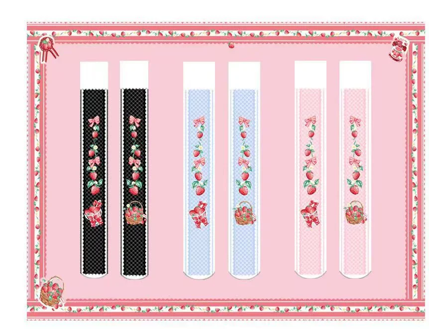 Strawberry Culinary Maiden - Sweet Lolita JSK Dress With Strawberry Floral Print - Image 16
