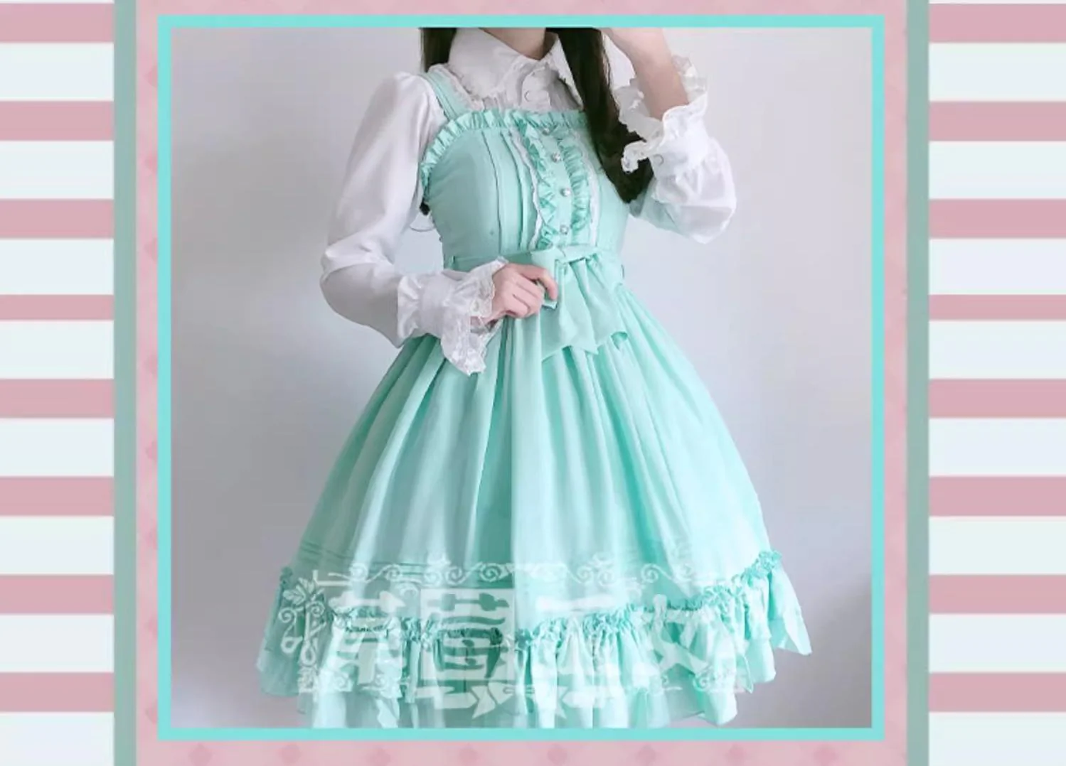 Sweet Lolita JSK Multicolored Lolita Dress - Image 14