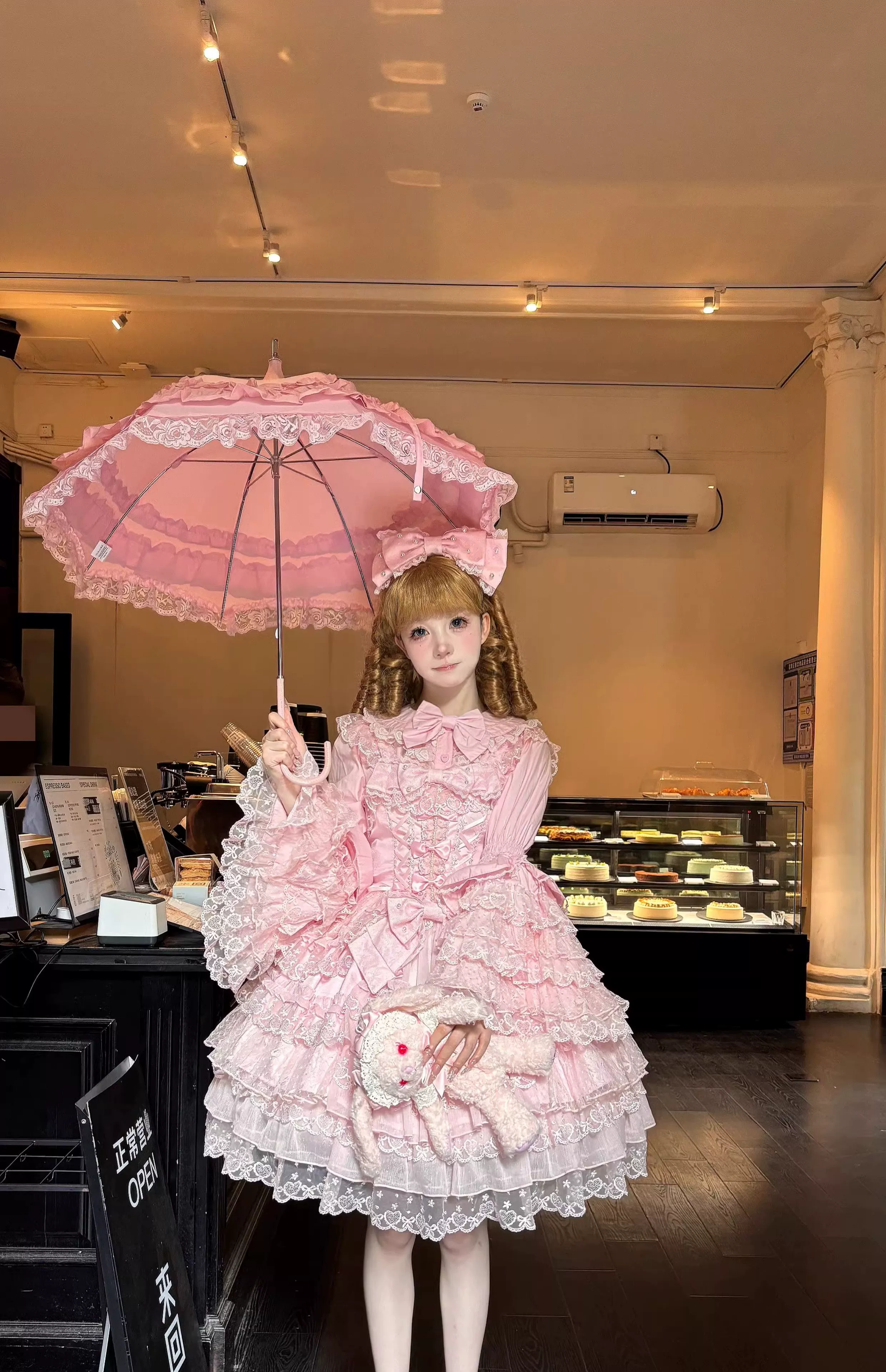 Love Overture - Sweet Lolita JSK, Tiered Ruffles Dress - Image 9