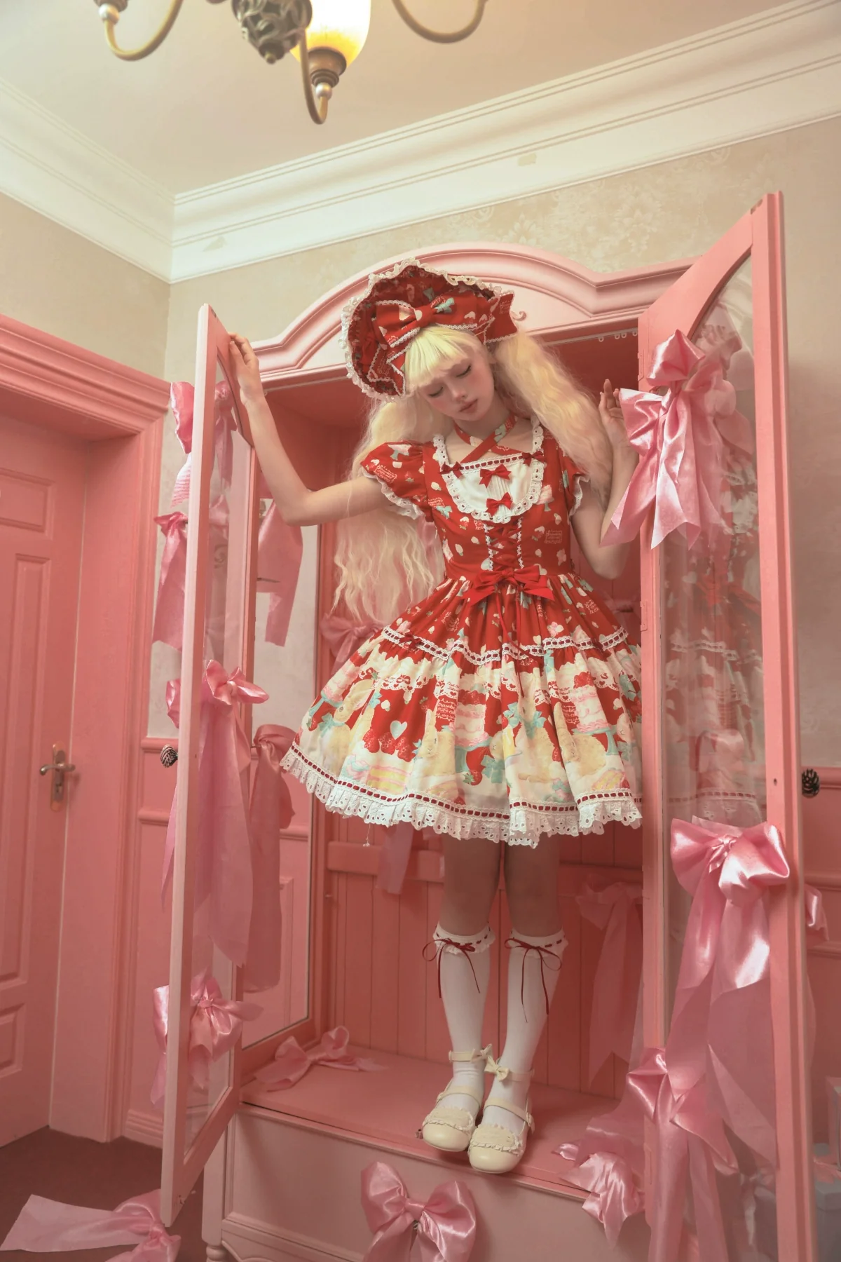 Honey Bunny Cake - Sweet Lolita JSK/OP/Strap SK/Shirt - Image 123