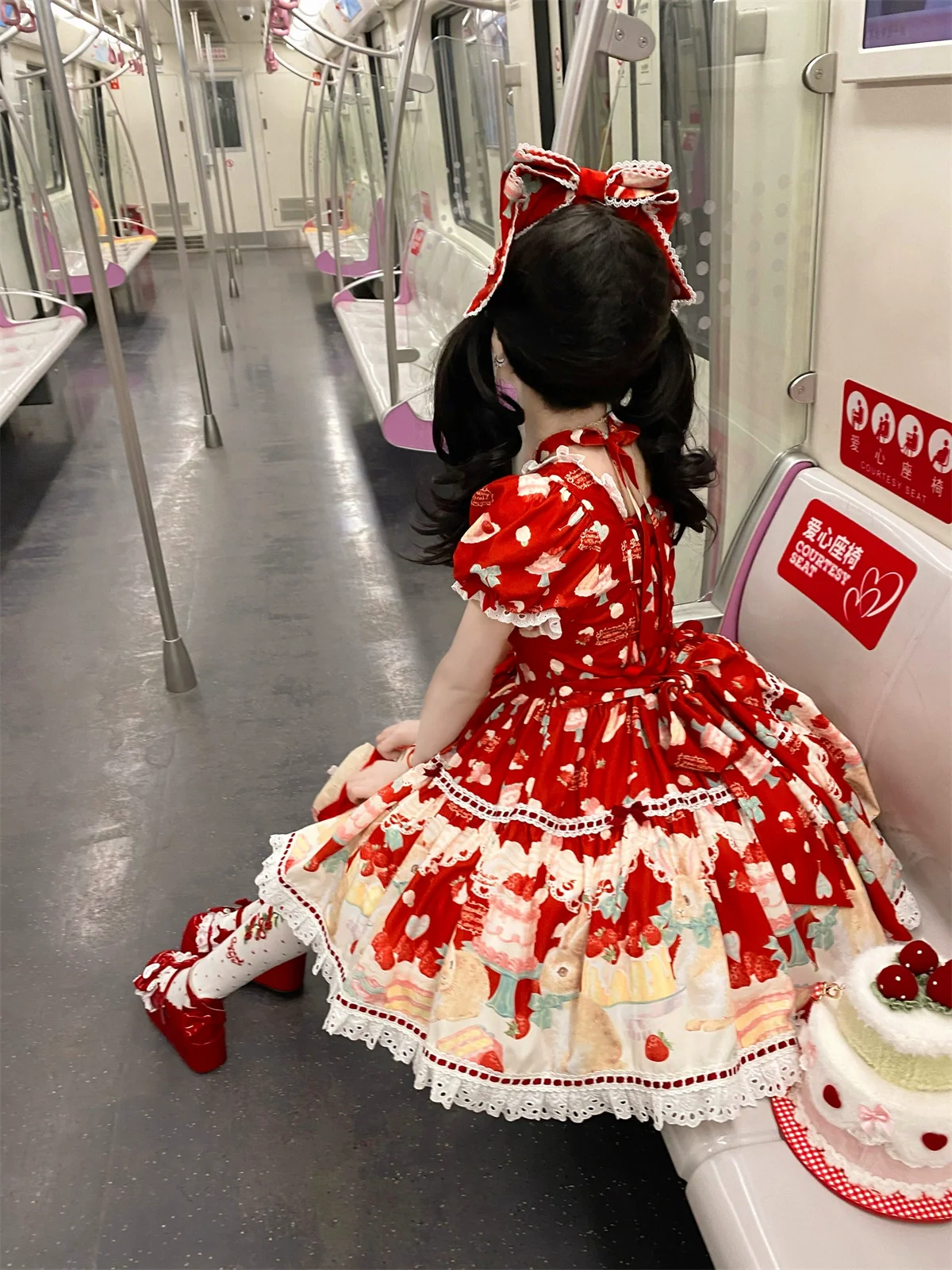 Honey Bunny Cake - Sweet Lolita JSK/OP/Strap SK/Shirt - Image 132