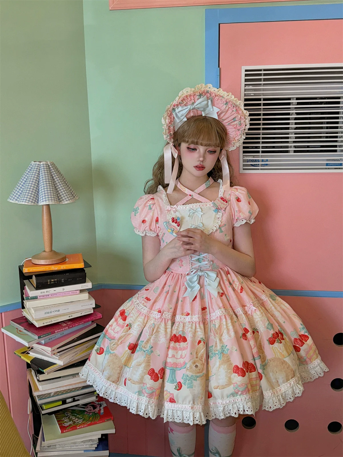 Honey Bunny Cake - Sweet Lolita JSK/OP/Strap SK/Shirt - Image 154