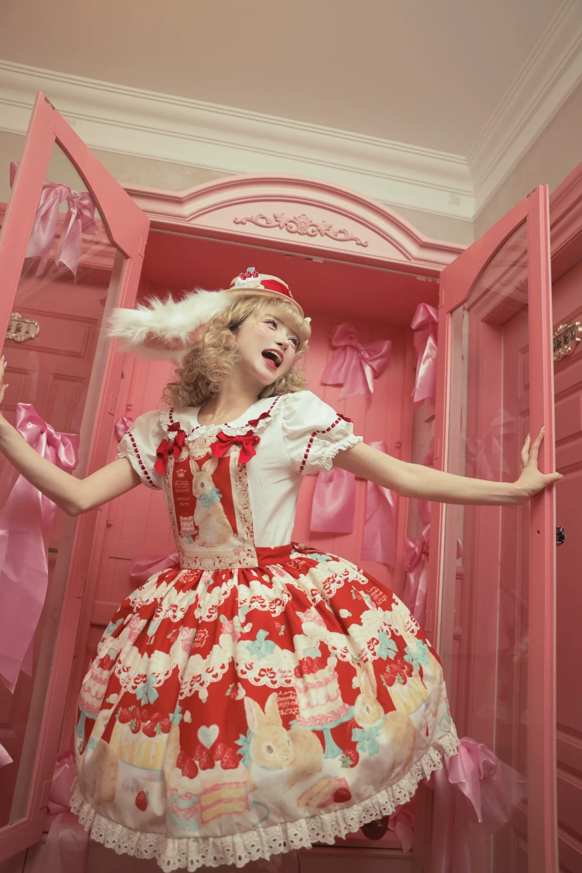 Honey Bunny Cake - Sweet Lolita JSK/OP/Strap SK/Shirt - Image 157