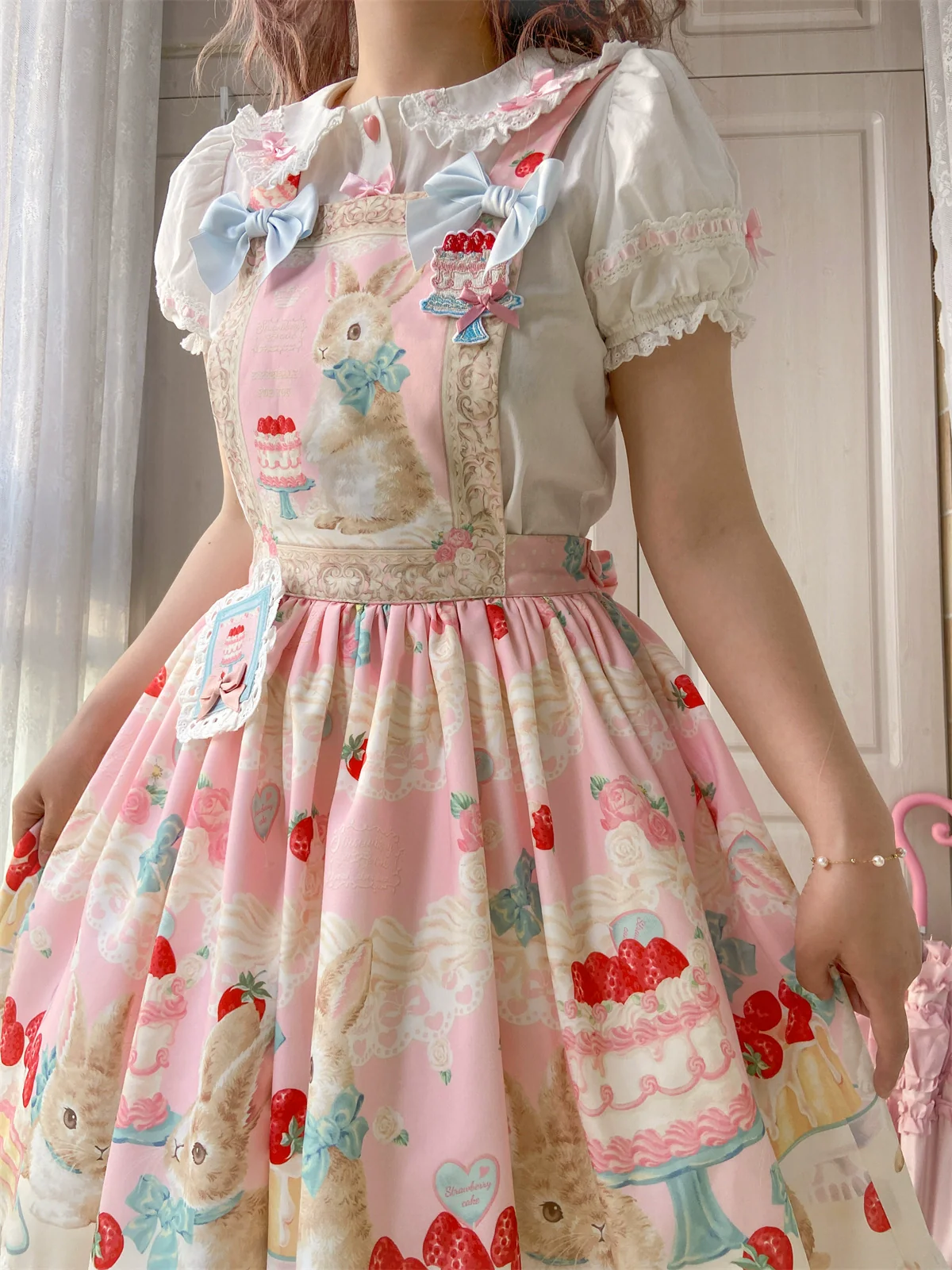 Honey Bunny Cake - Sweet Lolita JSK/OP/Strap SK/Shirt - Image 176