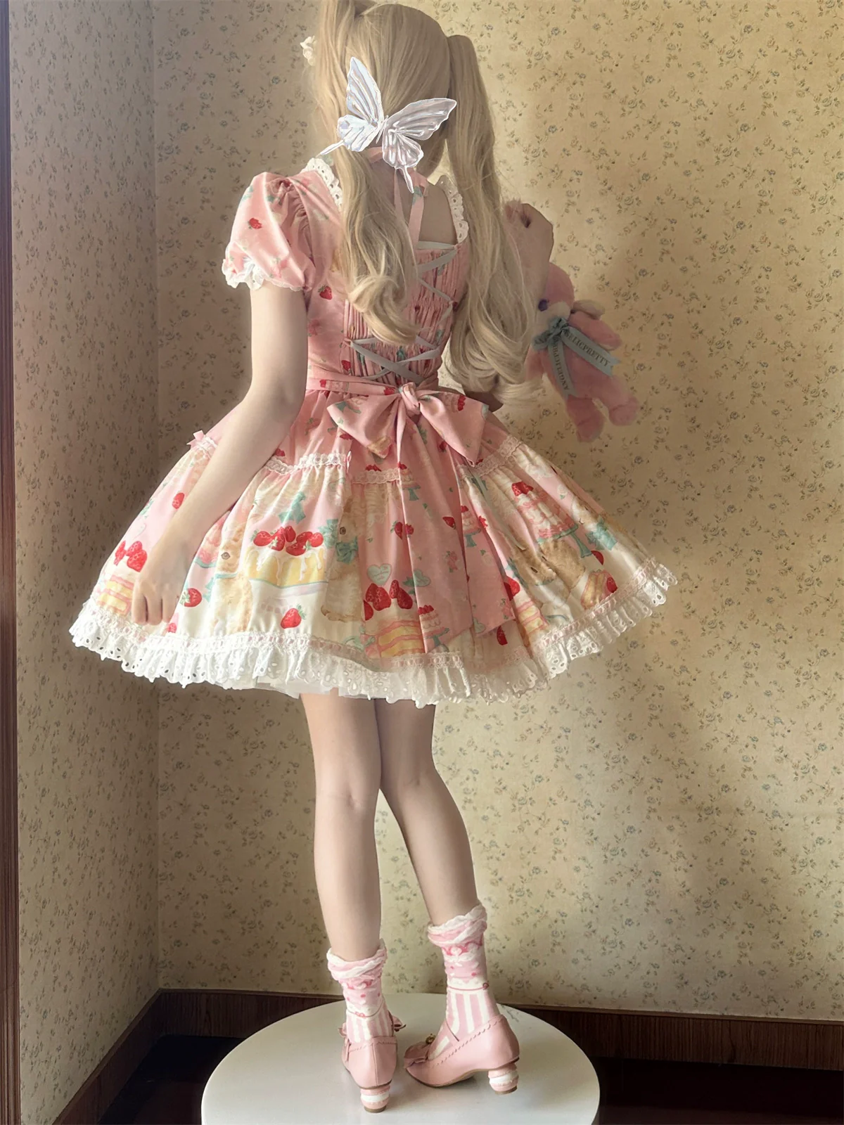 Honey Bunny Cake - Sweet Lolita JSK/OP/Strap SK/Shirt - Image 177