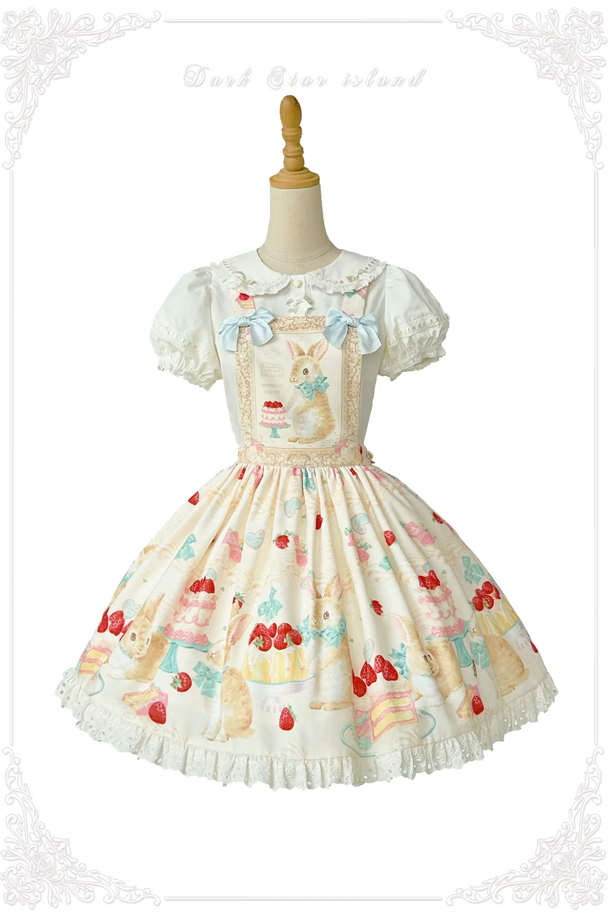 Honey Bunny Cake - Sweet Lolita JSK/OP/Strap SK/Shirt - Image 192