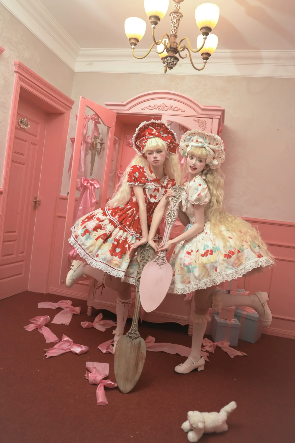 Honey Bunny Cake - Sweet Lolita JSK/OP/Strap SK/Shirt - Image 25