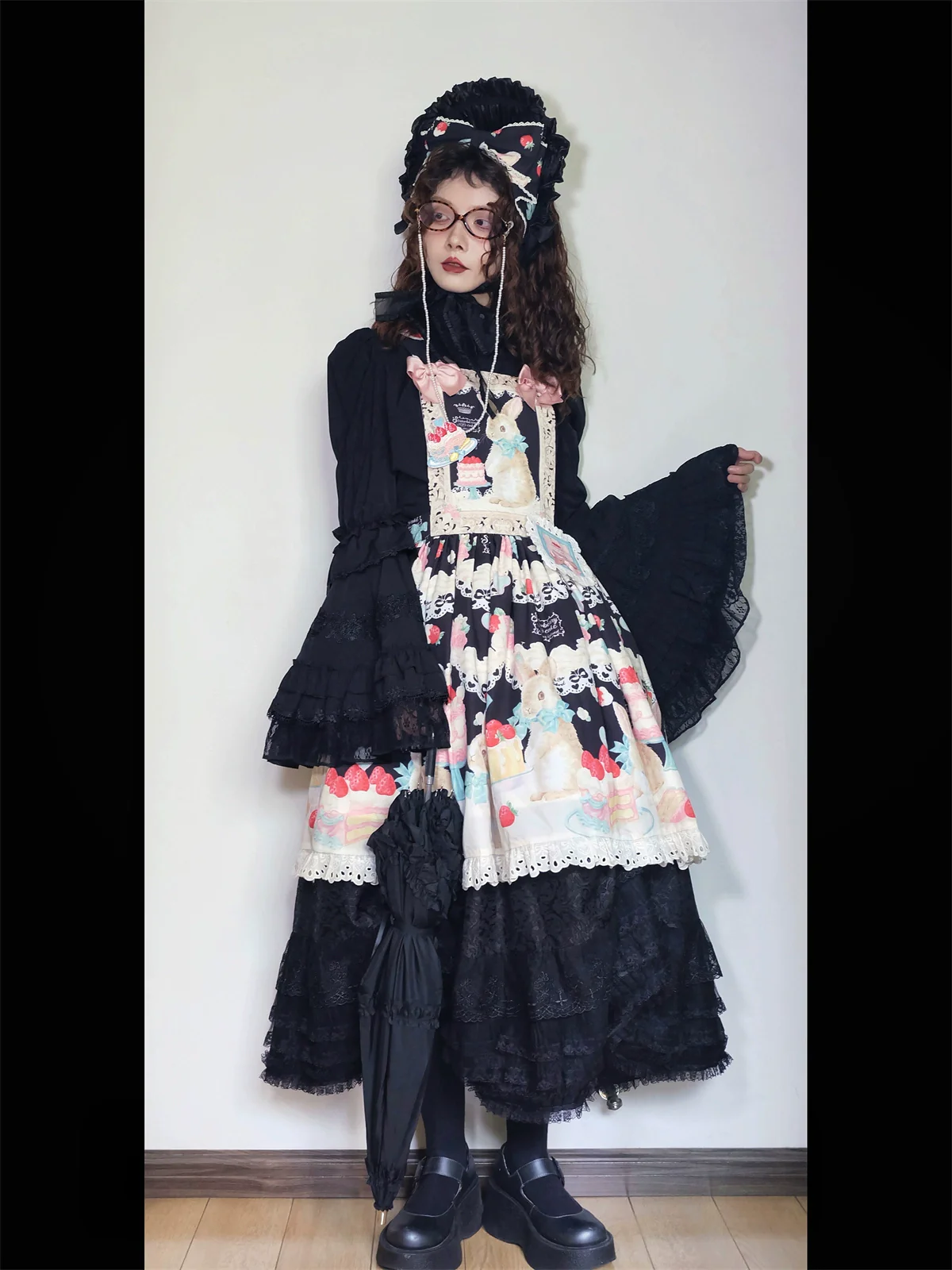 Honey Bunny Cake - Sweet Lolita JSK/OP/Strap SK/Shirt - Image 80