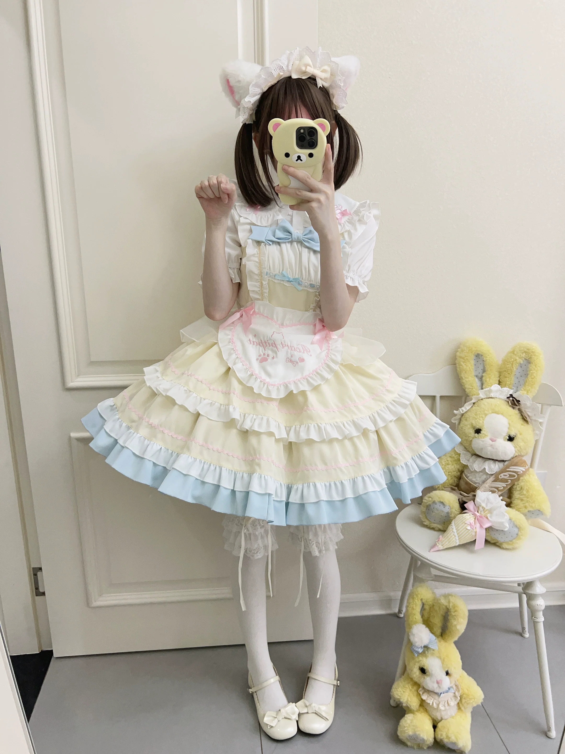 Cat Ear Tale - Sweet Lolita Jumper Dress Suspender Dress - Image 17