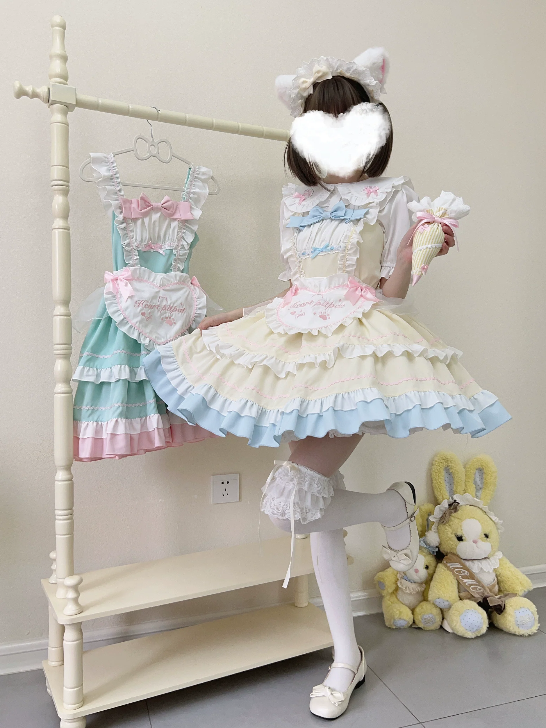 Cat Ear Tale - Sweet Lolita Jumper Dress Suspender Dress - Image 18