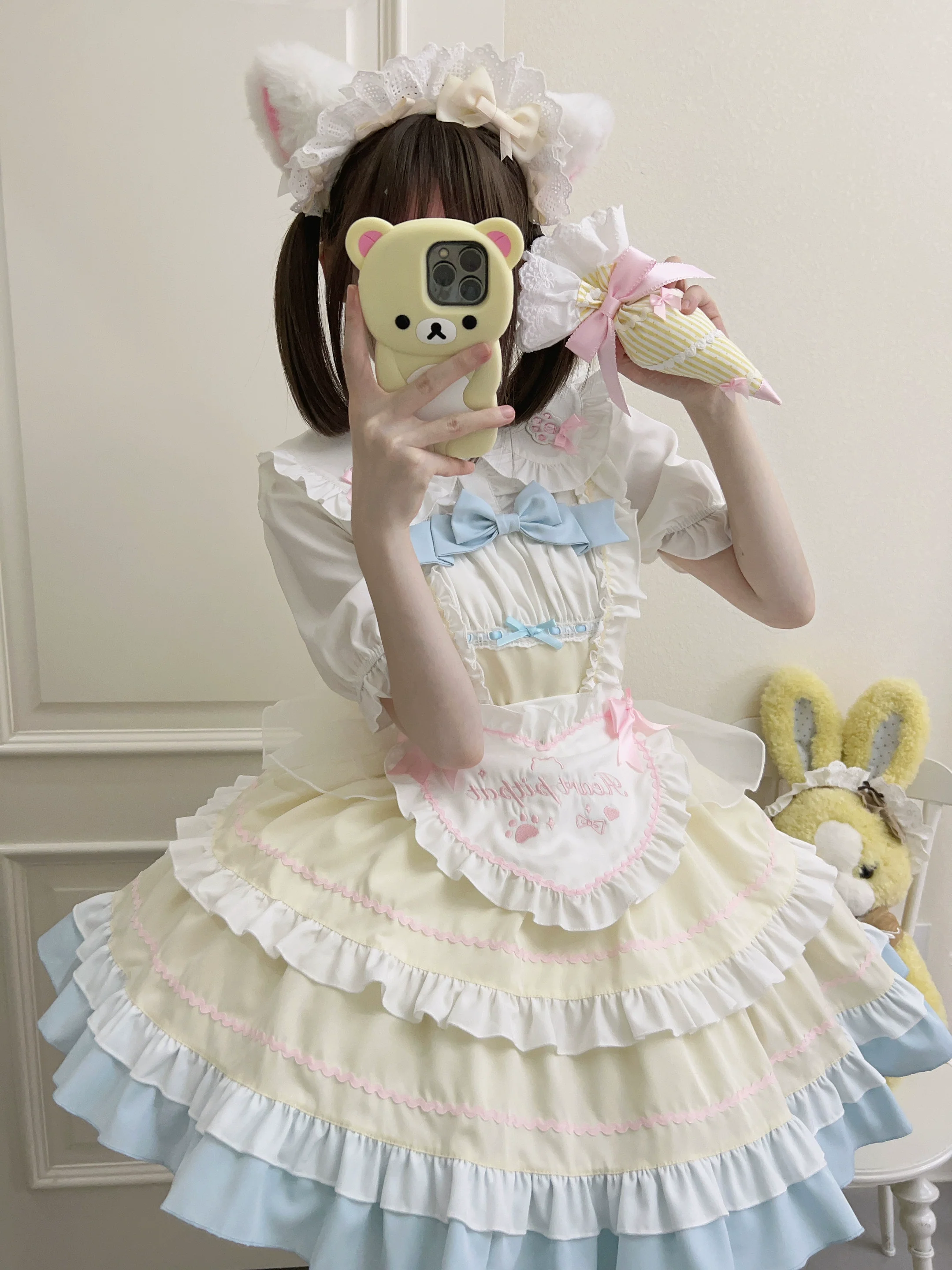 Cat Ear Tale - Sweet Lolita Jumper Dress Suspender Dress - Image 19