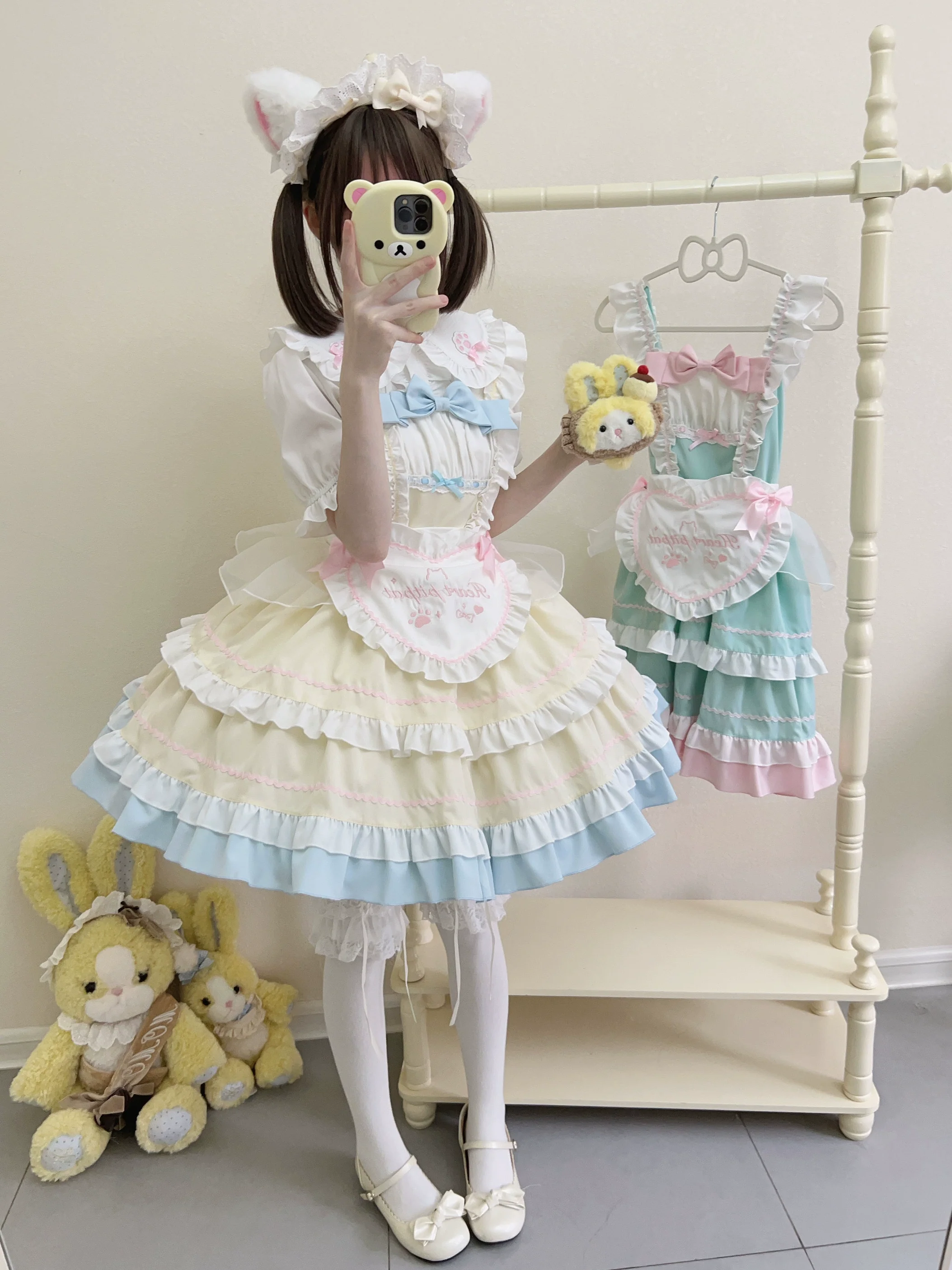 Cat Ear Tale - Sweet Lolita Jumper Dress Suspender Dress - Image 23
