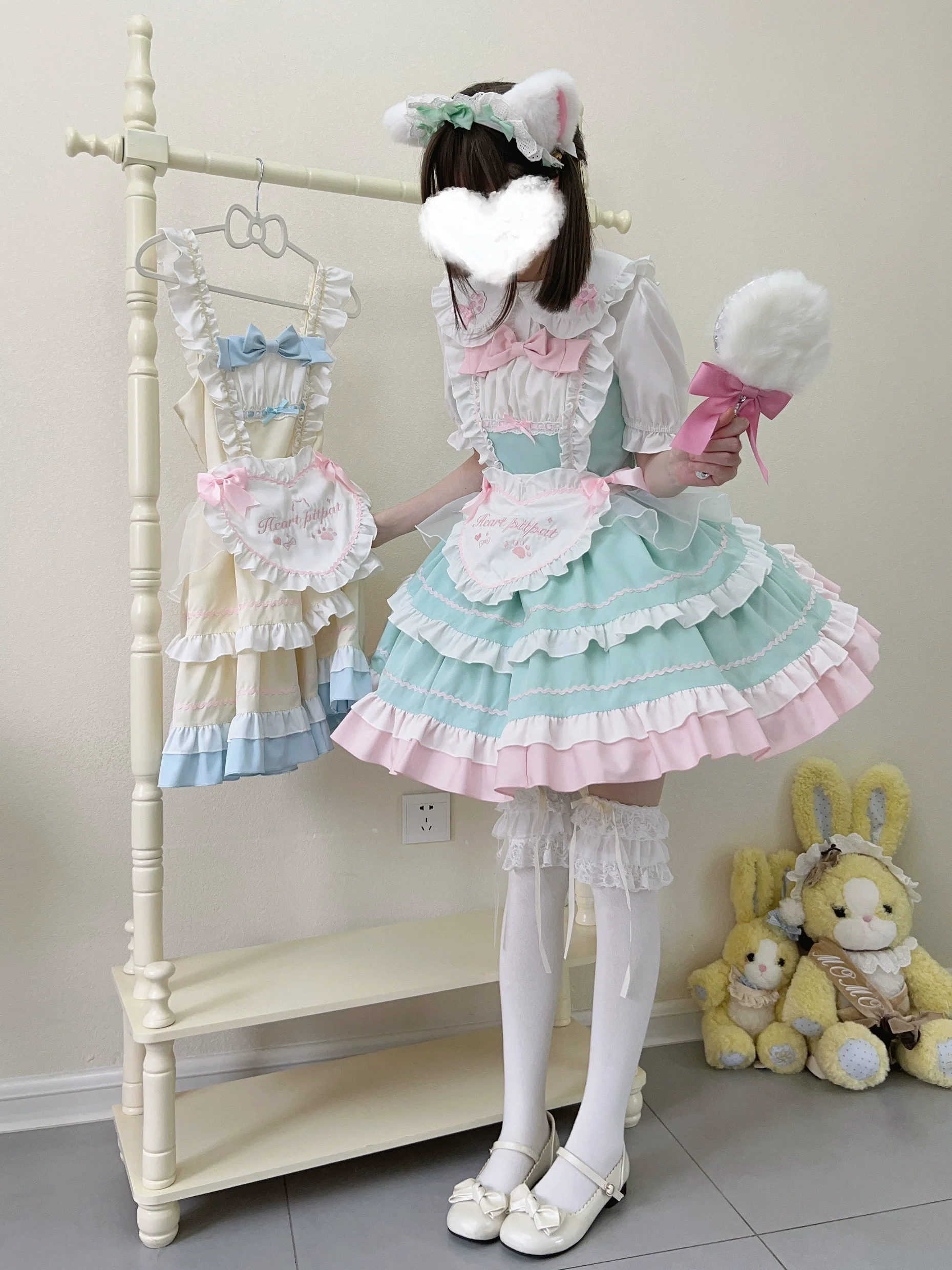 Cat Ear Tale - Sweet Lolita Jumper Dress Suspender Dress - Image 32