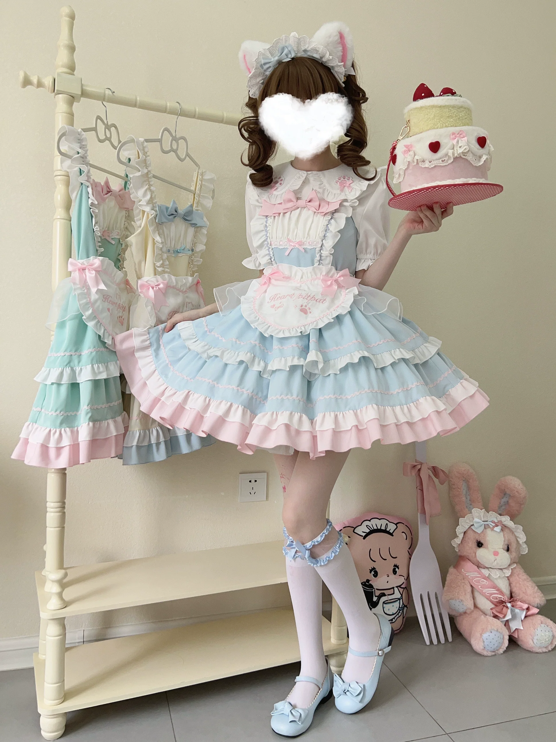 Cat Ear Tale - Sweet Lolita Jumper Dress Suspender Dress - Image 4