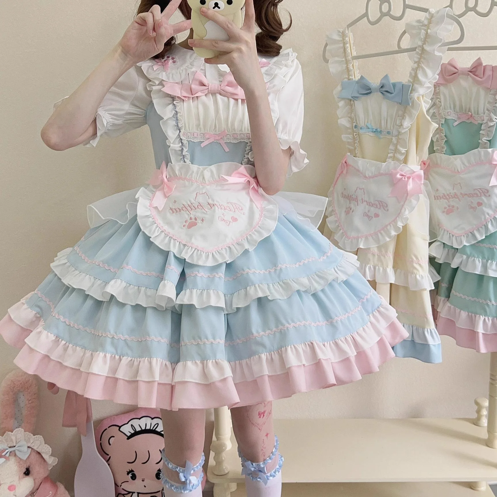 Cat Ear Tale - Sweet Lolita Jumper Dress Suspender Dress - Image 5