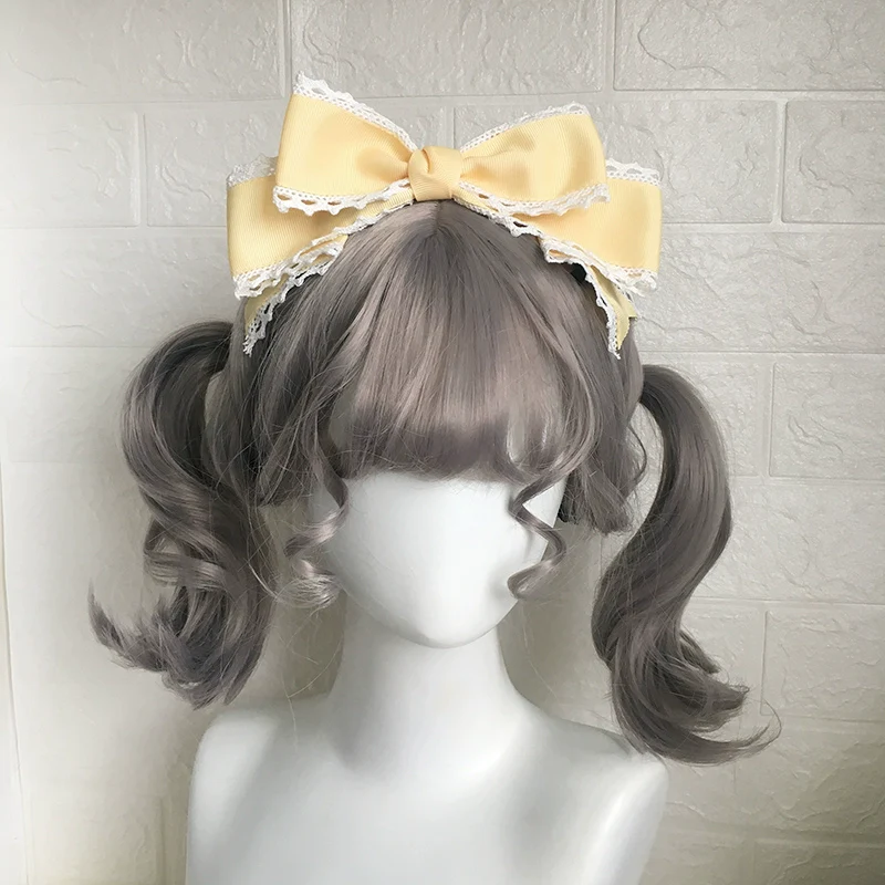Qingyi Handmade - Sweet Lolita KC Multicolor Bow Lolita Headwear - Image 18