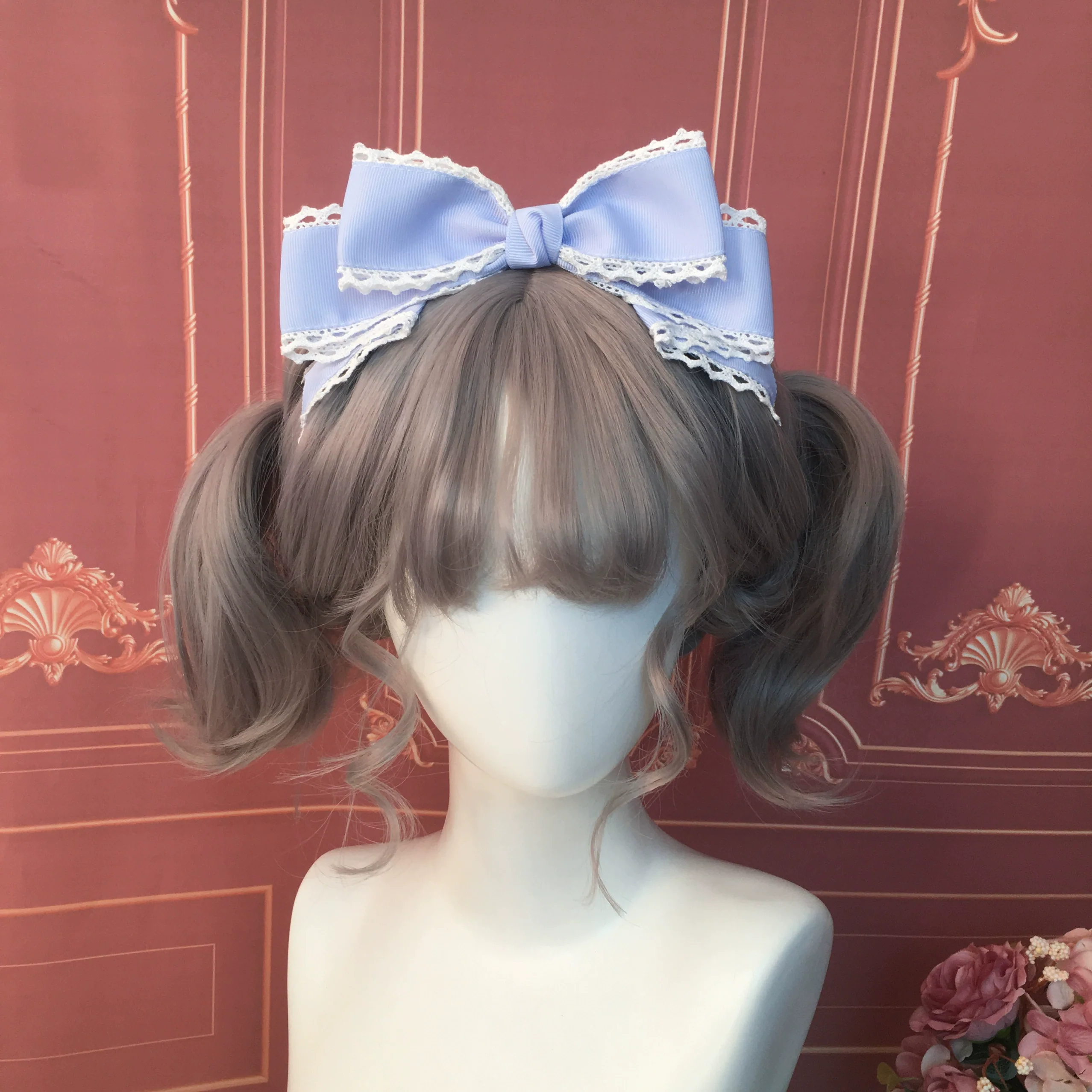 Qingyi Handmade - Sweet Lolita KC Multicolor Bow Lolita Headwear - Image 20