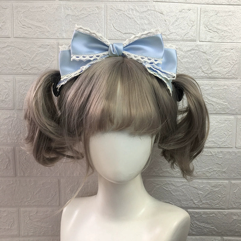Qingyi Handmade - Sweet Lolita KC Multicolor Bow Lolita Headwear - Image 21