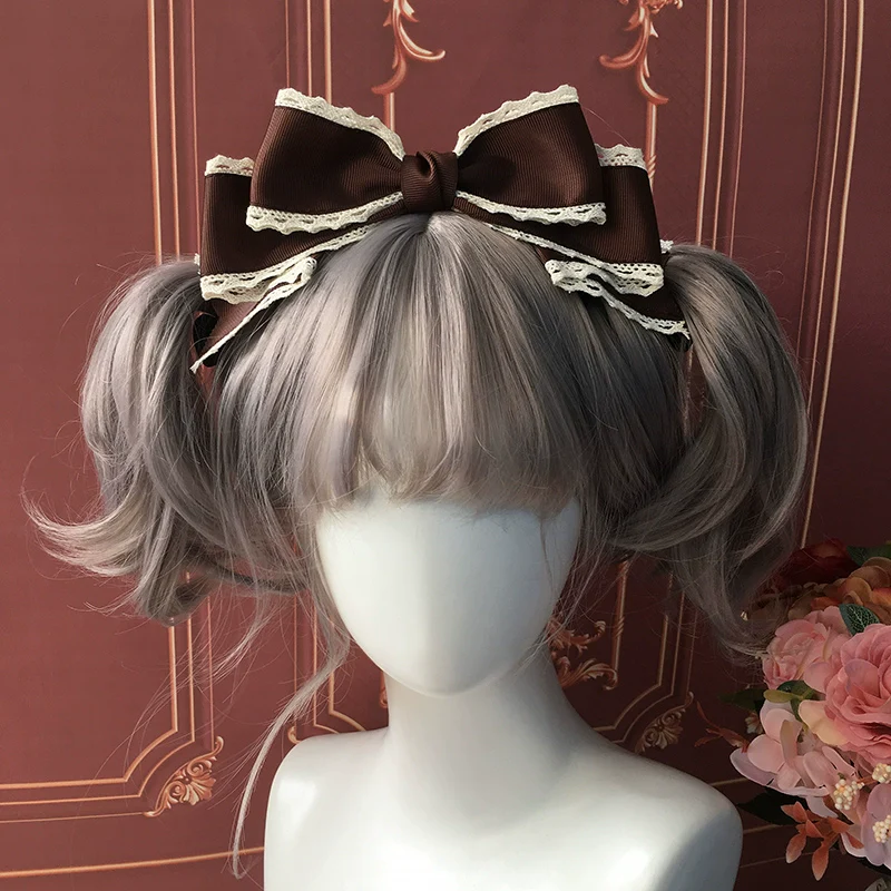 Qingyi Handmade - Sweet Lolita KC Multicolor Bow Lolita Headwear - Image 33