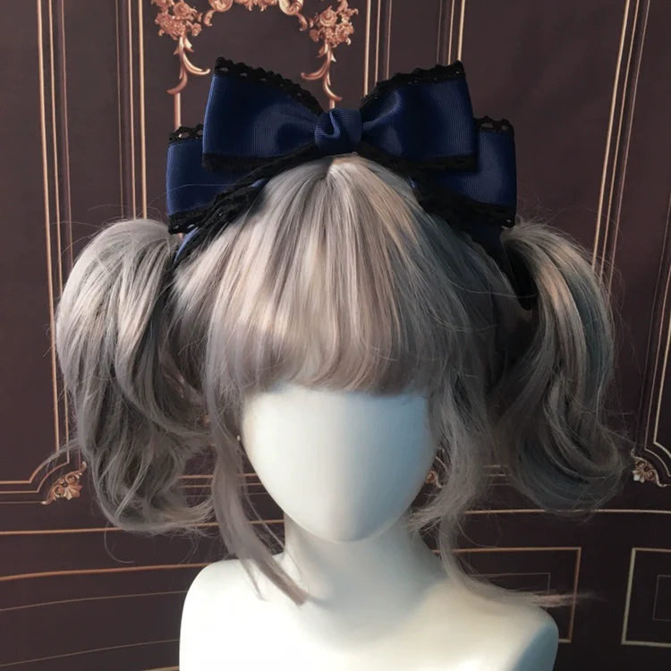Qingyi Handmade - Sweet Lolita KC Multicolor Bow Lolita Headwear - Image 36
