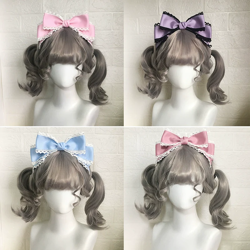 Qingyi Handmade - Sweet Lolita KC Multicolor Bow Lolita Headwear - Image 41