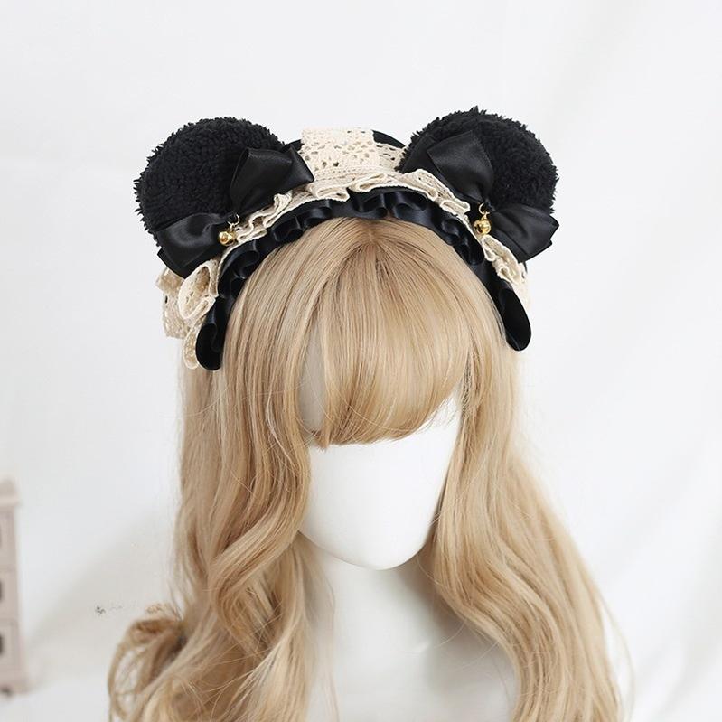 Xiaogui - Sweet Lolita KC With Bear Ear and Removable Bell - Image 16