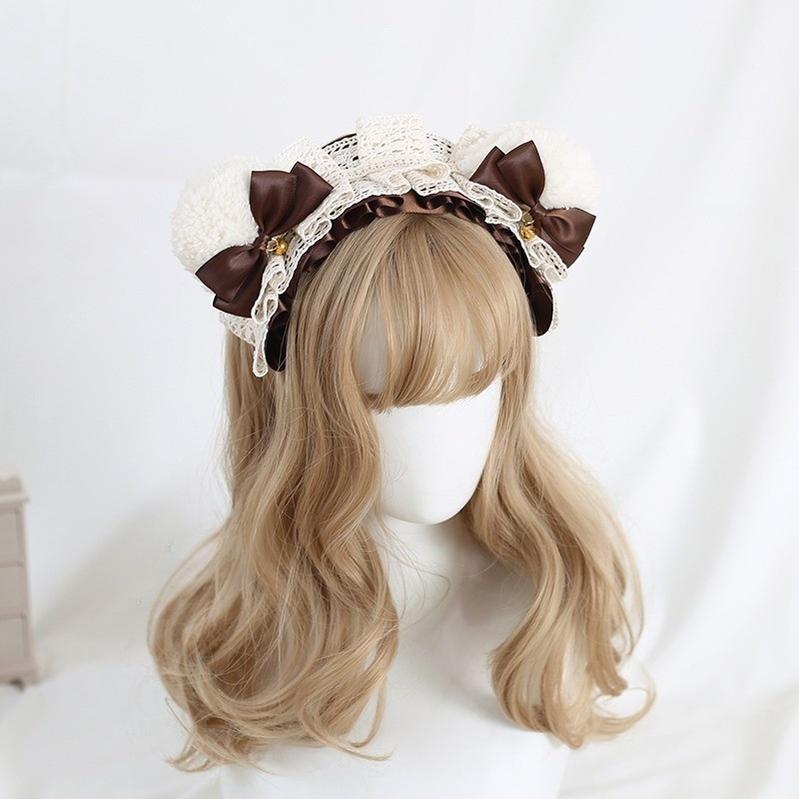 Xiaogui - Sweet Lolita KC With Bear Ear and Removable Bell - Image 17