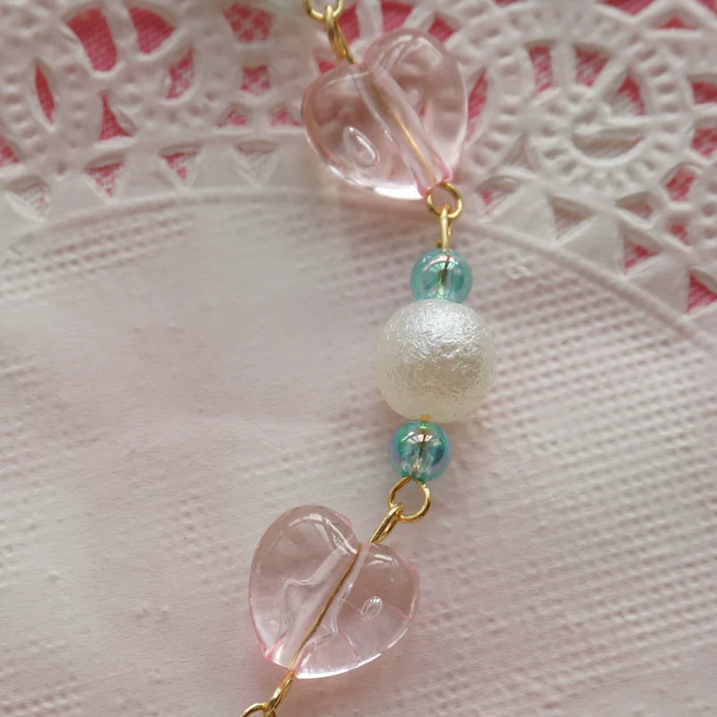 Sweet Lolita Necklace Heart-Shaped Lollipop Necklace - Image 29
