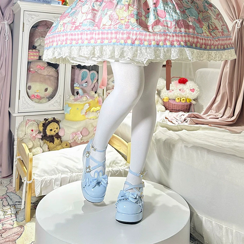 Fairy Godmother - Bond Bunny - Sweet Lolita Platform Shoe, Bunny Ear Accents - Image 2