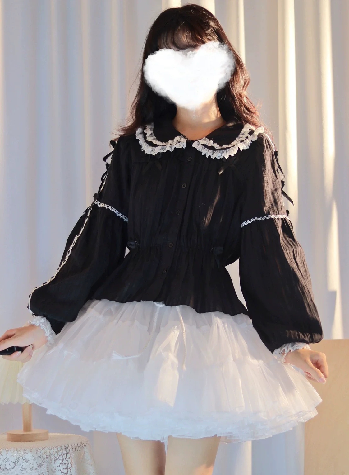 Sweet Lolita Shirt Doll Collar Blouse High-waisted - Image 28