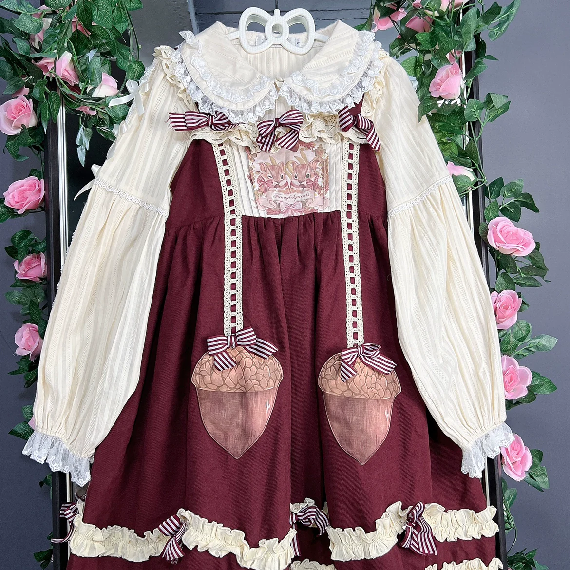 Sweet Lolita Shirt Doll Collar Blouse High-waisted - Image 34