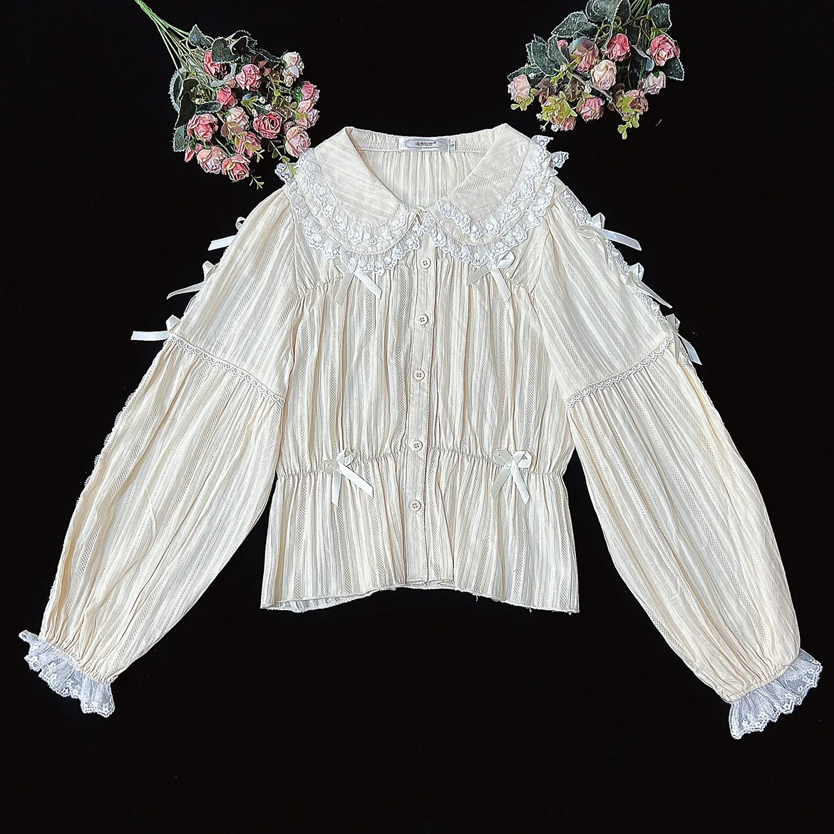 Sweet Lolita Shirt Doll Collar Blouse High-waisted - Image 43